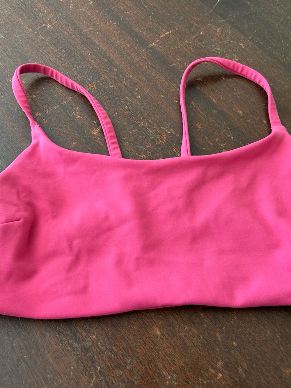 Lululemon Women's Pink Bralette Top - Comfortable Everyday Support